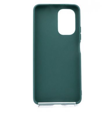 Силиконовый чехол Soft feel для Xiaomi Poco F3/Redmi K40/K40 pro/K40 pro+/Mi11i forest green Candy