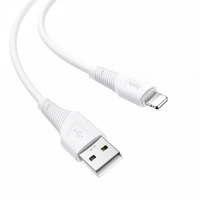USB кабель Hoco X58 Lightning 2.4A 1m white
