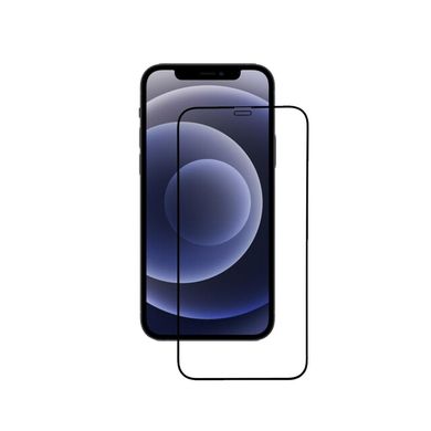 Защитное стекло iPaky для iPhone 12/12 Pro black