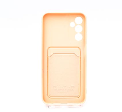 Силіконовий чохол WAVE Colorful Pocket для Samsung A24 4G pale pink Full Camera