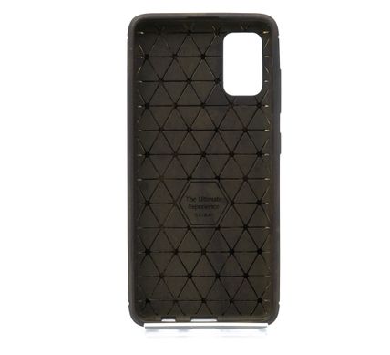 Силиконовый чехол Ultimate Experience для Samsung A41/415 black (TPU)