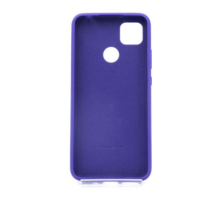 Силиконовый чехол Full Cover для Xiaomi Redmi 9C purple