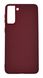 Силиконовый чехол Soft Feel для Samsung S21+/S30+ marsala Candy