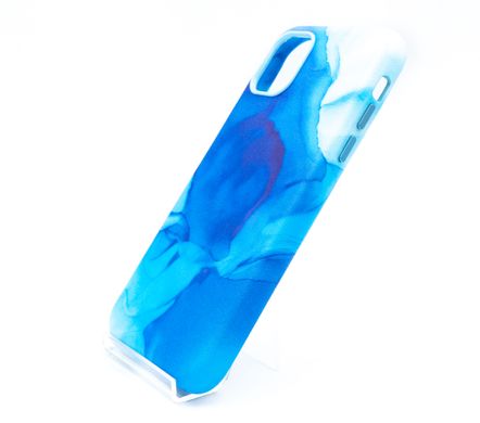 Чохол шкіряний Figura Series Case with MagSafe для iPhone 11 blue