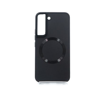 TPU чохол Bonbon Metal Style with MagSafe для Samsung S22 black