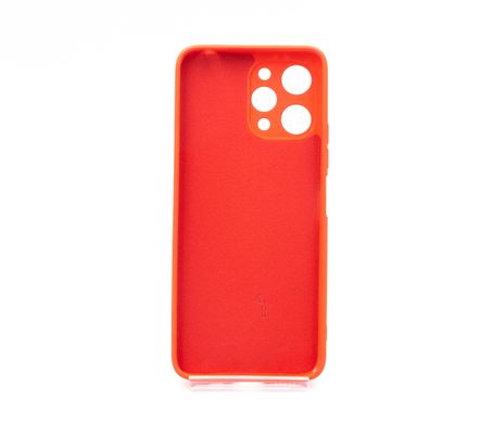 Силіконовий чохол Full Cover для Xiaomi Redmi 12 red Full Camera без logo