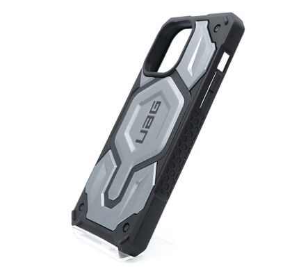 Чохол UAG Monarch Pro with Magsafe Leather для iPhone 14 Pro Max gray протиударний