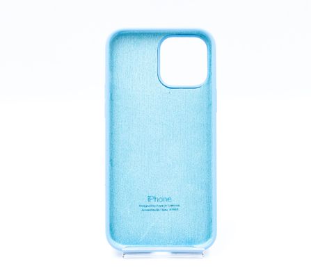 Силіконовий чохол Full Cover для iPhone 13 Pro Max sea blue