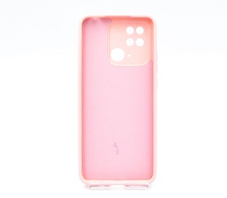 Силіконовий чохол Full Cover для Xiaomi Redmi 10C pink Full Camera без logo