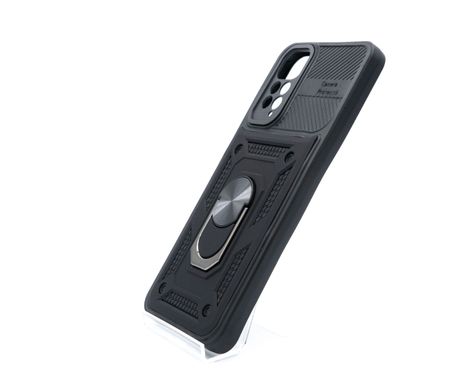 Чохол SP Serge Ring for Magne для Xiaomi Redmi Note 9S/Note 9 Pro black протиударний Full Camera