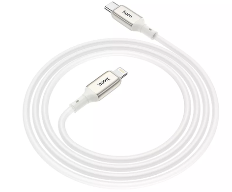 USB кабель Hoco X66 Howdy 20WType-C to Lightning 1m white