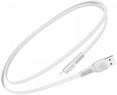 USB кабель Baseus CALZY-B Lightning 2A 1m white