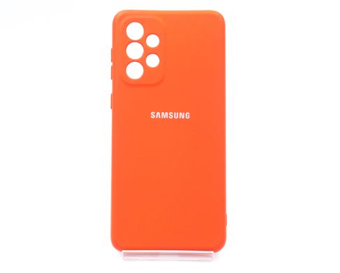 Силіконовий чохол Full Cover для Samsung A33 5G red Full Camera
