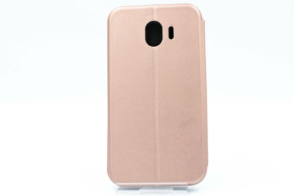 Чехол книжка Original кожа для Samsung J4 2018 rose gold