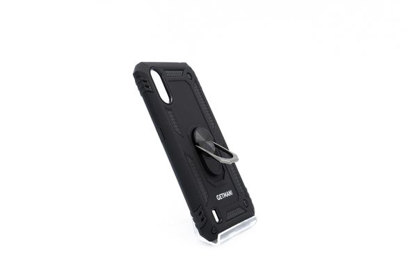 Чохол Getman Serge Ring for Magnet для Samsung A01 black протиударний