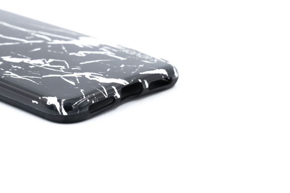 Чехол накладка X-Level Marble для iPhone X black