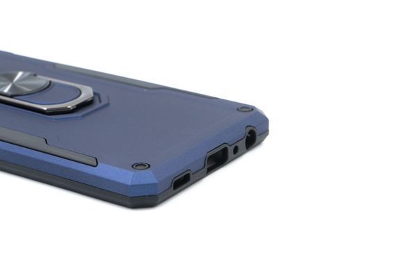 Чохол Serge Ring for Magnet для Samsung A32 4G dark blue протиударний