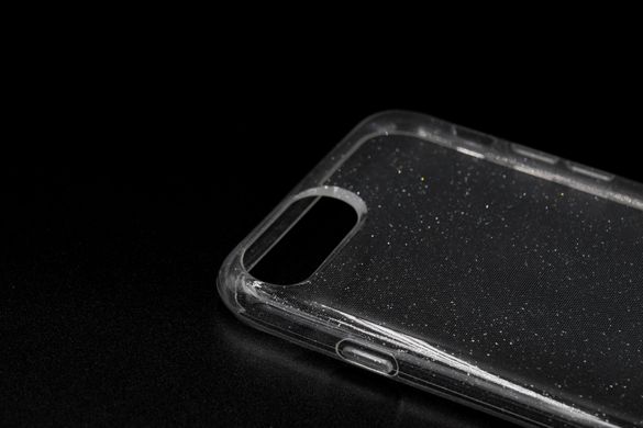 Чохол TPU Clear Sparkle (OPP) для iPhone 6+/7+/8+
