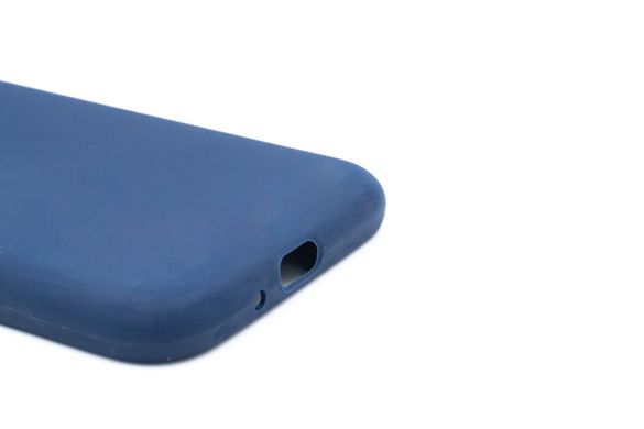 Силиконовый чехол Full Cover для Samsung J2 Pro 2018 blue без logo