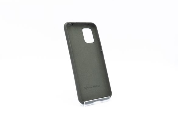 Силиконовый чехол Full Cover для Xiaomi Mi 10 Lite dark olive