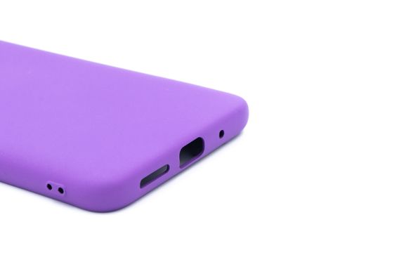 Силіконовий чохол Full Cover для Xiaomi Redmi 10C purple Full Camera без logo
