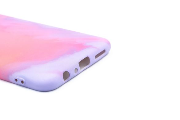 Силіконовий чохол WAVE Watercolor для Samsung A10s pink/purple (TPU)