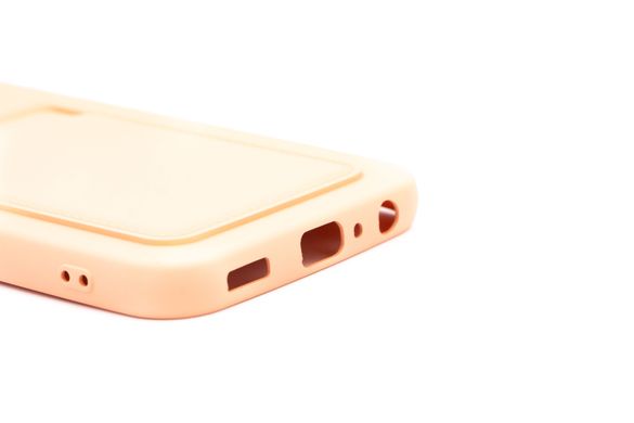 Силіконовий чохол WAVE Colorful Pocket для Samsung A24 4G pale pink Full Camera