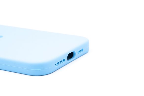 Силіконовий чохол Full Cover для iPhone 13 Pro Max sea blue