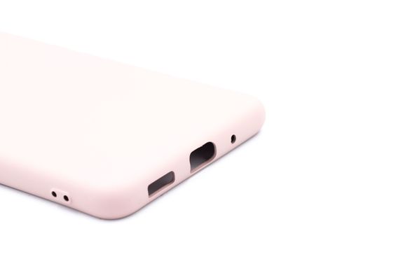 Силиконовый чехол Full Cover для Samsung M53 5G pink sand Full Camera без logo