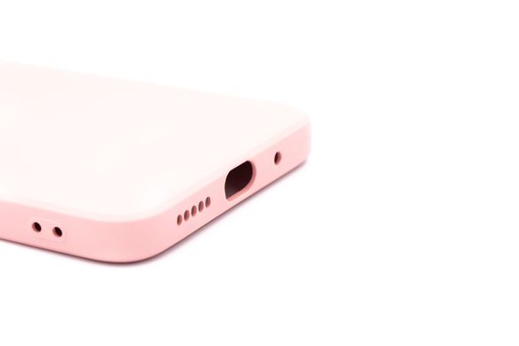 Силіконовий чохол Full Cover для Xiaomi Redmi 10C pink Full Camera без logo