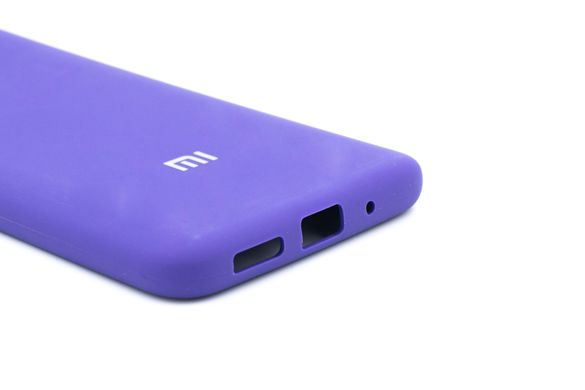 Силиконовый чехол Full Cover для Xiaomi Redmi 9C purple