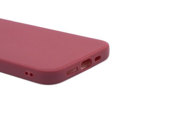 Силіконовий чохол Soft Feel для iPhone 14 marsala Candy