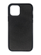 Накладка Grainy Leather для iPhone 11 Pro black імітація шкіри