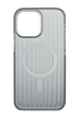 TPU чохол Ribbed Matte with MagSafe для iPhone 13 Pro Max silver