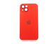 Чохол TPU+Glass sapphire matte case для iPhone 13 cola red