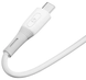 Кабель Ridea RC-SI35 SiliconePro Type-C to Type-C 60W 1m white