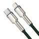 USB кабель Baseus Cafule Metal Type-C to Lightning PD 20W 2m black