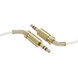 AUX кабель Hoco UPA31 Cindy spring 3m white