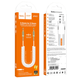 AUX кабель Hoco UPA31 Cindy spring 3m white
