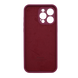 Силиконовый чехол Full Cover для iPhone 14 Pro Max marsala Full Camera