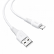 USB кабель Hoco X58 Lightning 2.4A 1m white