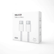 USB кабель Walker C860 Type-C-Type-C 65W 2m white