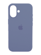 Силіконовий чохол Full Cover для iPhone 16 Plus lavander grey