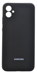 Силіконовий чохол Full Cover для Samsung A04E black Full Camera