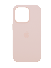 Силиконовый чехол with Magsafe для iPhone 15 Plus light pink