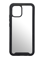 Чохол Shockproof Black Frame для Samsung A03 4G black clear протиударний