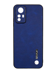 Чохол WAVE Leather для Xiaomi Redmi 12S blue Full Camera
