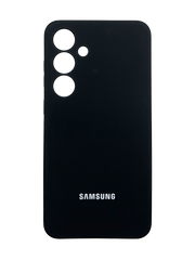 Силіконовий чохол Full Cover для Samsung S24+ black Full Camera