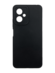 Силиконовый чехол SMTT для Xiaomi Redmi Note 12 5G black Full Camera