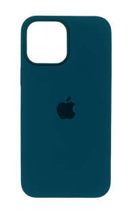 Силіконовий чохол with MagSafe для iPhone 13 Pro abyss blue 1:1 Smart animation